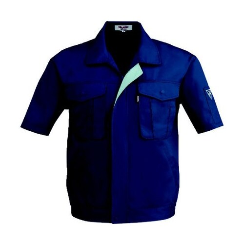 半袖ブルゾン 紺 M 1291−10−M