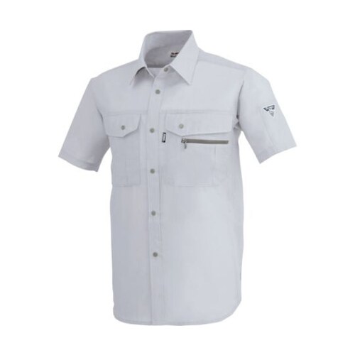 半袖シャツ グレー 3L 1342−20