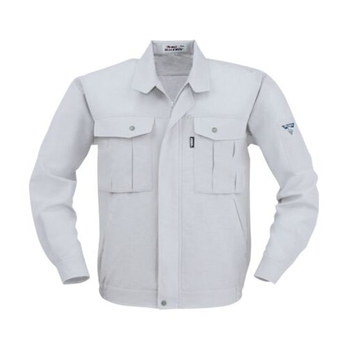 長袖ブルゾン グレー S 1344−20