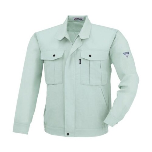 長袖ブルゾン グリーン L 1344−6