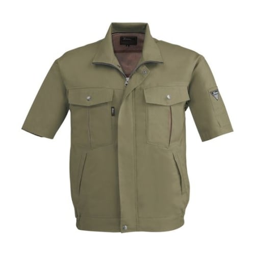 半袖ブルゾン アーミーグリーン LL 1