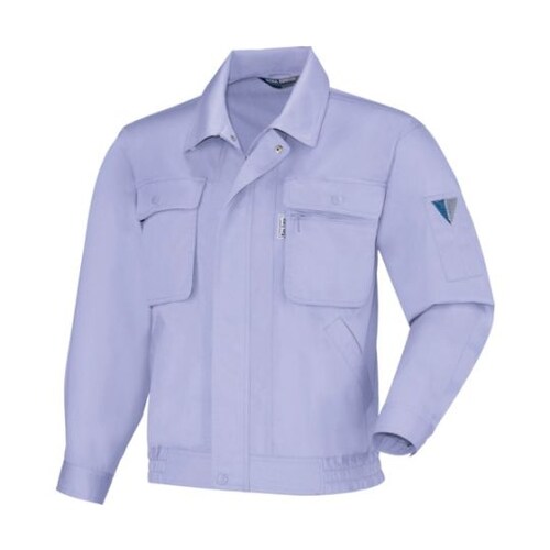 長袖ブルゾン ラベンダー L 1444−