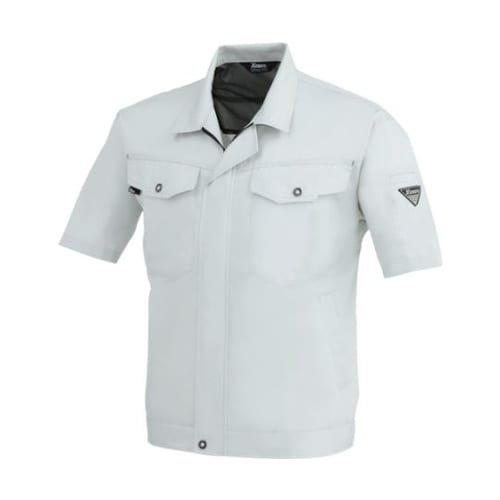 半袖ブルゾン グレー LL 1491−2