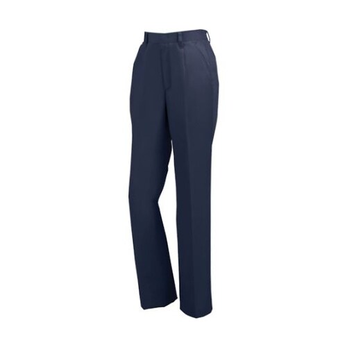 レディススラックス ディープネイビー L