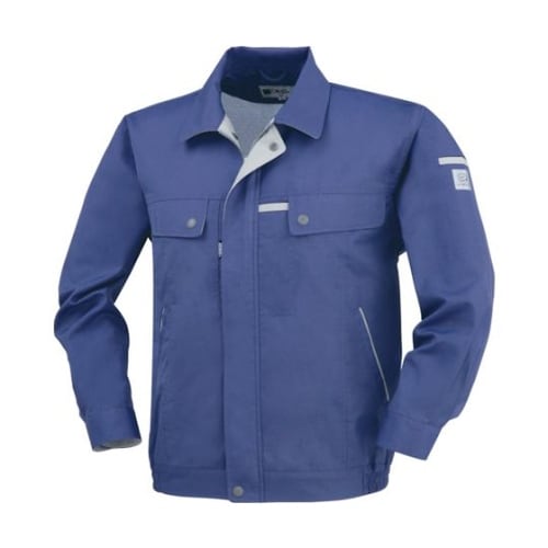 長袖ブルゾン 紺 4L 1554−10−