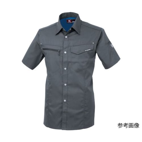 半袖シャツ チャコールグレー SS 16