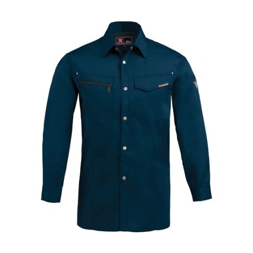 長袖シャツ ディープネイビー 5L 16