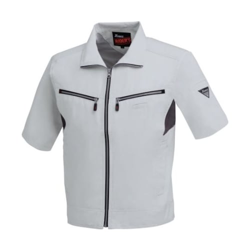 半袖ブルゾン シルバーグレー LL 16