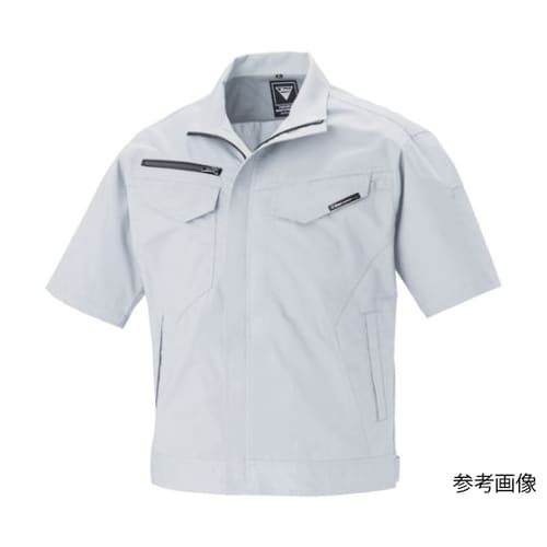 半袖ブルゾン シルバーグレー S 169