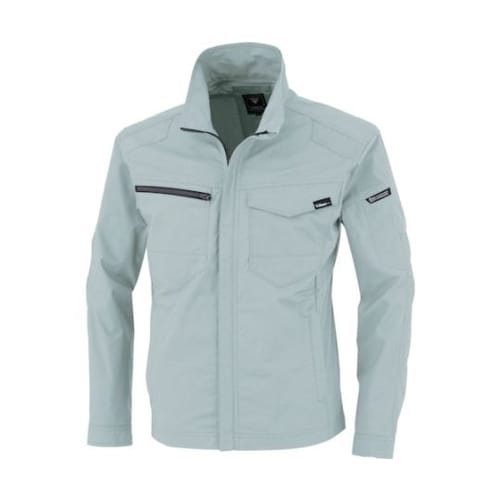 TCストレッチ長袖ブルゾン モスグリーン