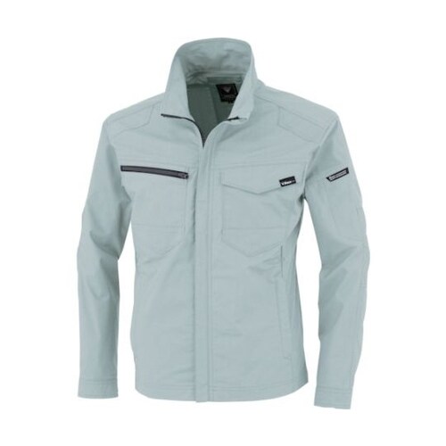 TCストレッチ長袖ブルゾン モスグリーン