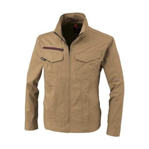 長袖ブルゾン キャメル 4L 1754−