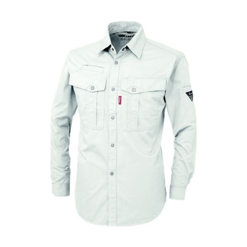 長袖シャツ アイボリー 5L 1793−