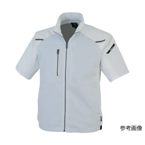 半袖ブルゾン シルバーグレー 4L 18