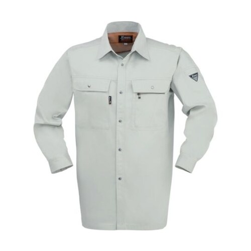 長袖シャツ モスグリーン M 2093−