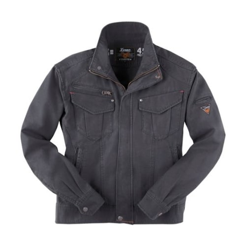 長袖ブルゾン ストーンブラック 4L 2