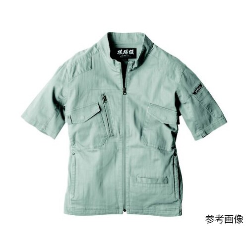 半袖ブルゾン グレー S 2231−20