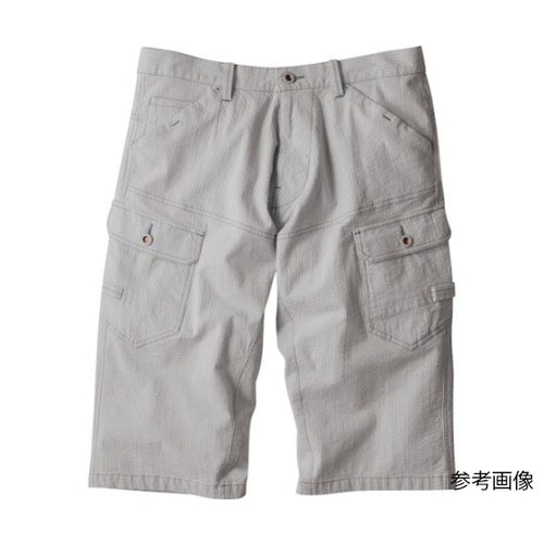 ハーフパンツ ストライプベージュ S 2