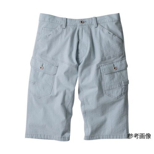 ハーフパンツ ストライプブルー 4L 2