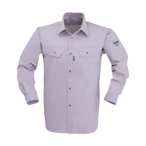 長袖シャツ パープル LL 2330−7