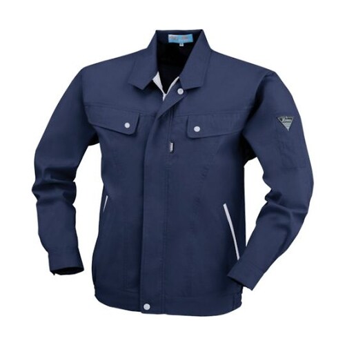 長袖ブルゾン 紺 L 5040−10−L