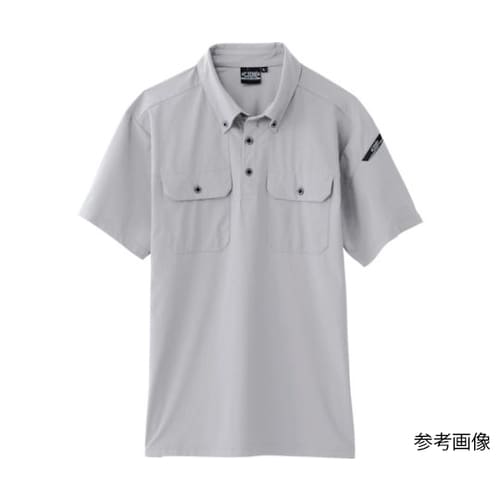 半袖ポロシャツ シルバーグレー LL 6
