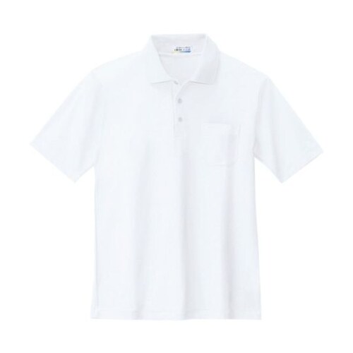 半袖ポロシャツ シロ 5L 6100−3