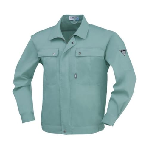 長袖ブルゾン グリーン L 9240−6