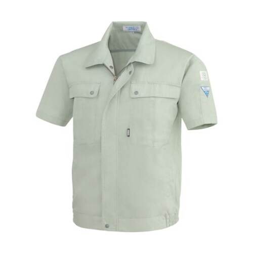 半袖ブルゾン モスグリーン 4L 929