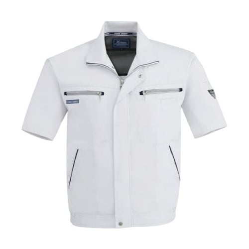 半袖ブルゾン クールグレー S 9651