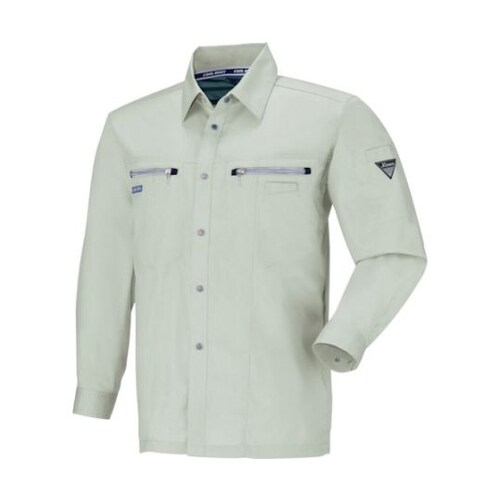 長袖シャツ クールグリーン 5L 965