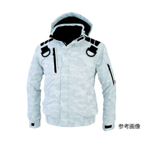 防寒ブルゾン 迷彩グレー L 122−2