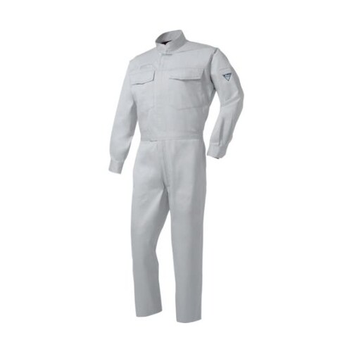ツナギ服 グレー 4L 1268−20−