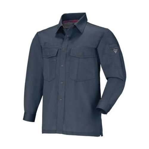 長袖シャツ チャコールグレー S 127