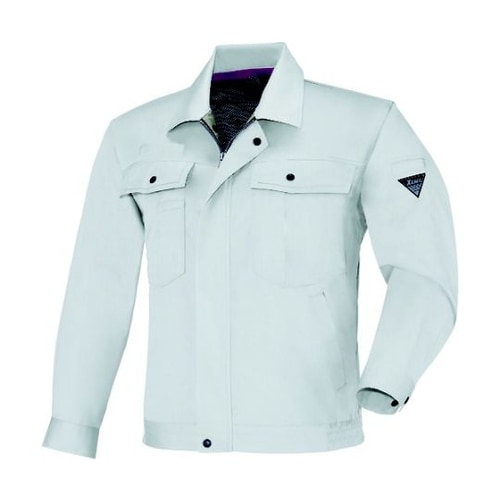 長袖ブルゾン グレー 3L 1274−2