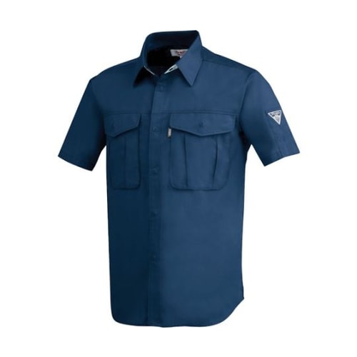 半袖シャツ 紺 5L 1292−10−5