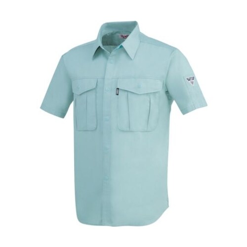 半袖シャツ グリーン L 1292−60