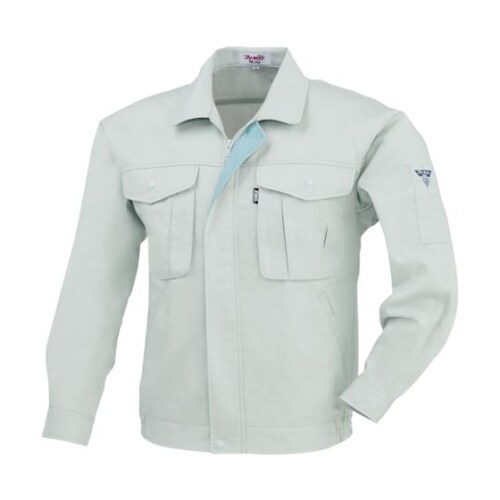 長袖ブルゾン グレー 3L 1294−2