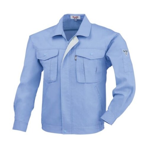 長袖ブルゾン ブルー S 1294−40