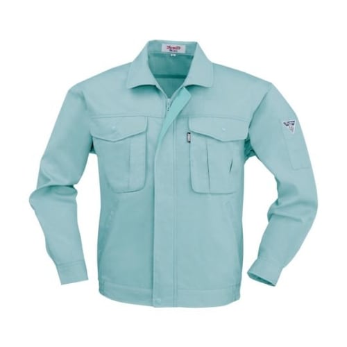 長袖ブルゾン グリーン L 1294−6