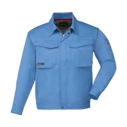 長袖ブルゾン ブルー L 1460−40