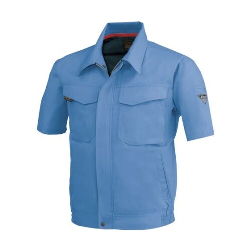 半袖ブルゾン ブルー S 1471−40