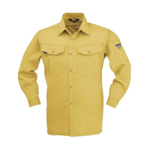 長袖シャツ キャメル M 1493−81