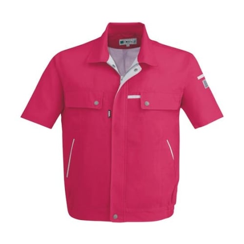 半袖ブルゾン チェリーレッド 6L 15