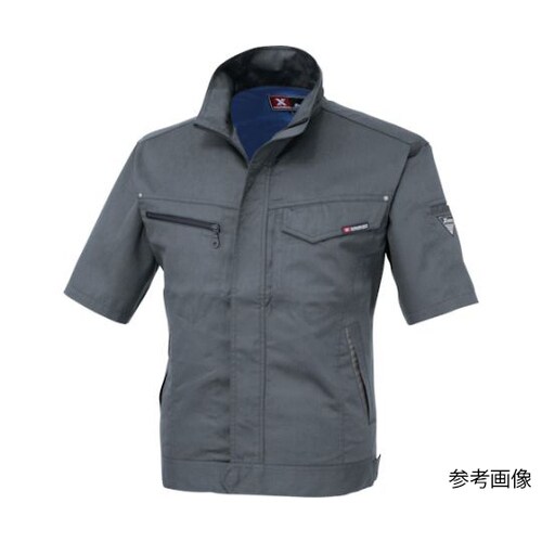 半袖ブルゾン チャコールグレー SS 1