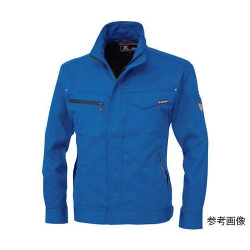 長袖ブルゾン ロイヤルブルー 4L 16