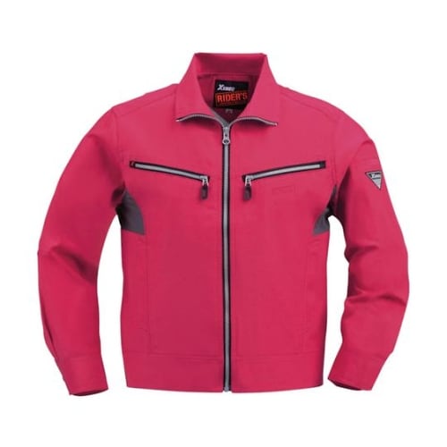 長袖ブルゾン チェリーレッド 5L 16