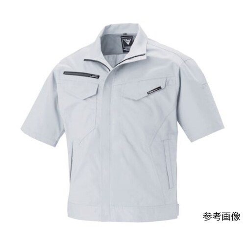 半袖ブルゾン シルバーグレー 3L 16