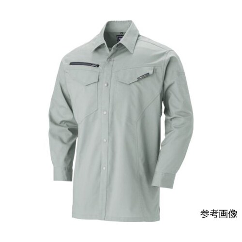長袖シャツ モスグリーン S 1693−