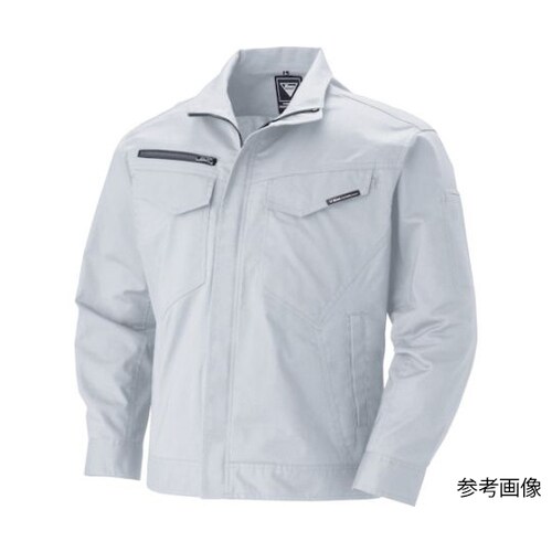 長袖ブルゾン シルバーグレー 5L 16